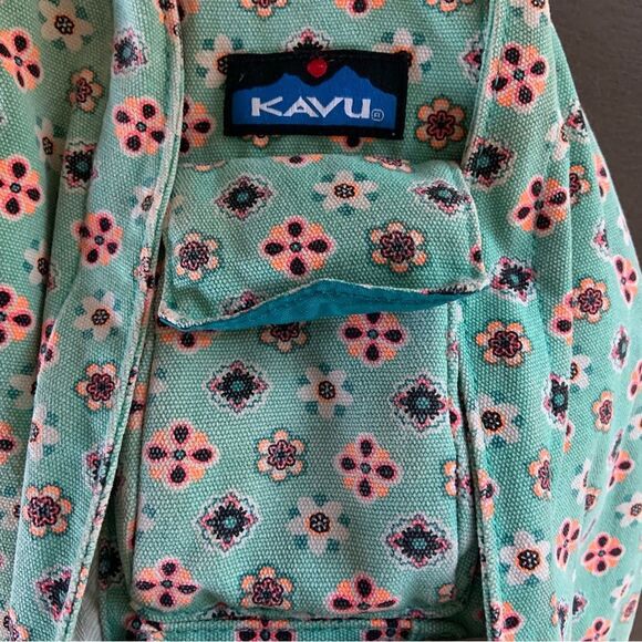 KAVU Daisy Doodle One Of A Kind Limited Edition Rope Sling Crossbody Bag - Picture 3 of 12